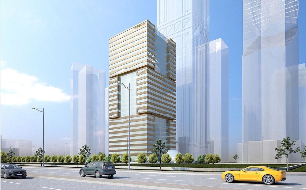 Somerset West Bay Doha Ngoại thất bức ảnh The proposed building