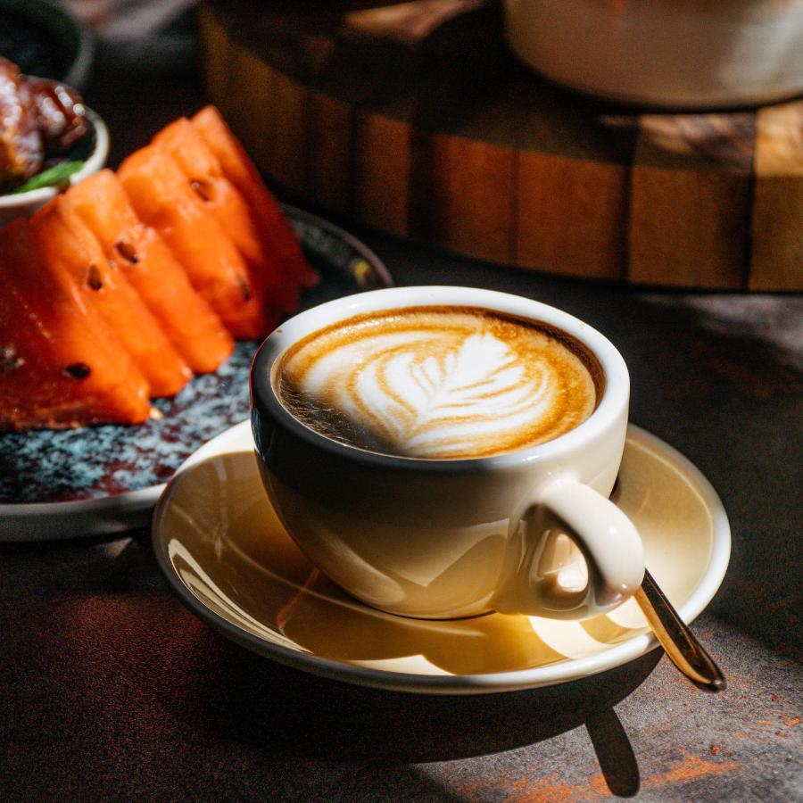 Somerset West Bay Doha Ngoại thất bức ảnh A cup of cappuccino
