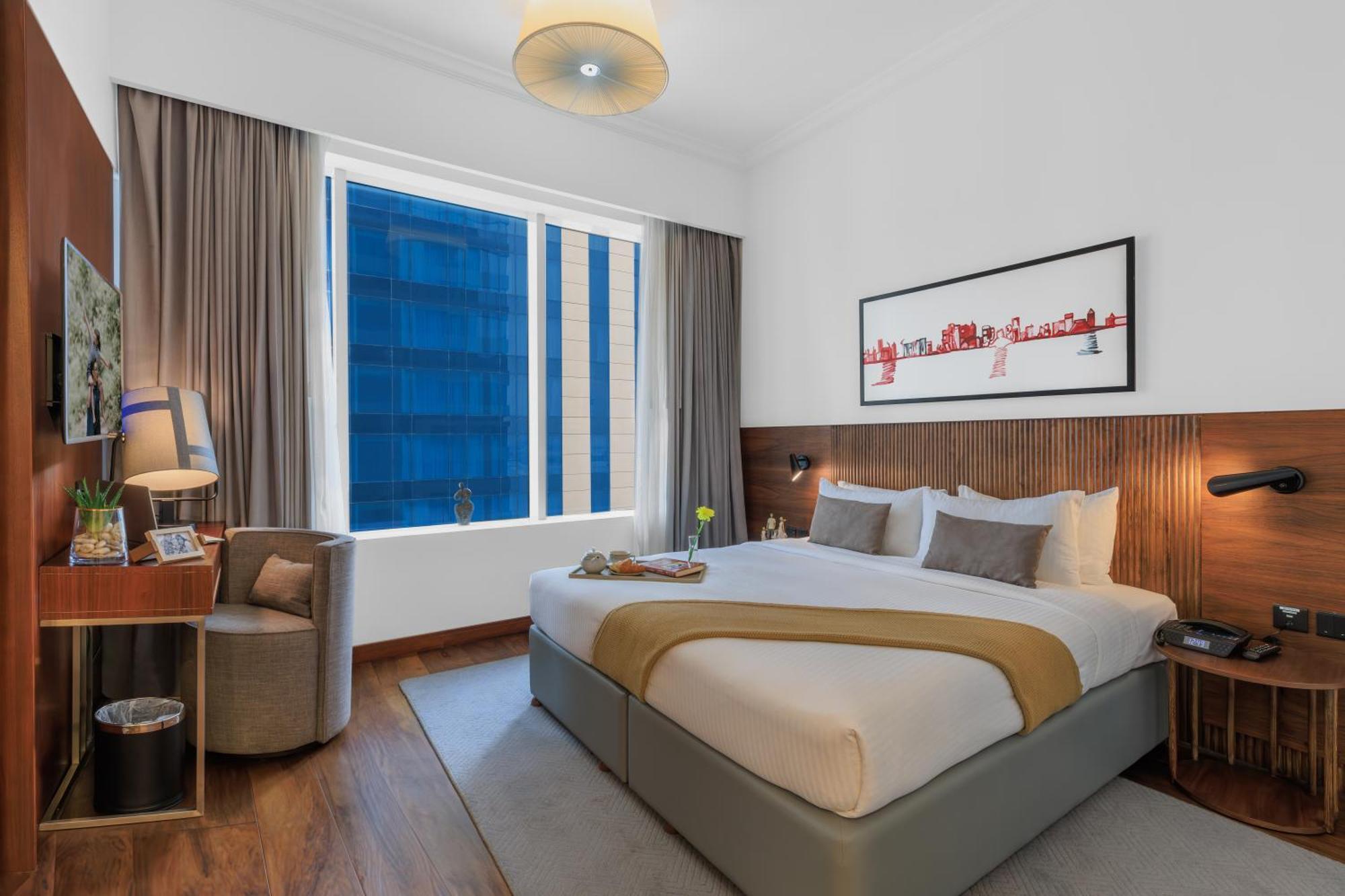 Somerset West Bay Doha Ngoại thất bức ảnh A bedroom at the hotel